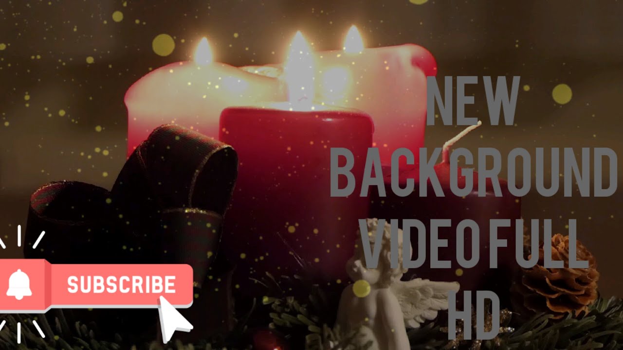 New beautiful red candles background full HD quality video22 YouTube