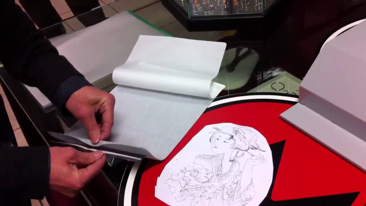 Tattoo Stencil Machine A3 YouTube