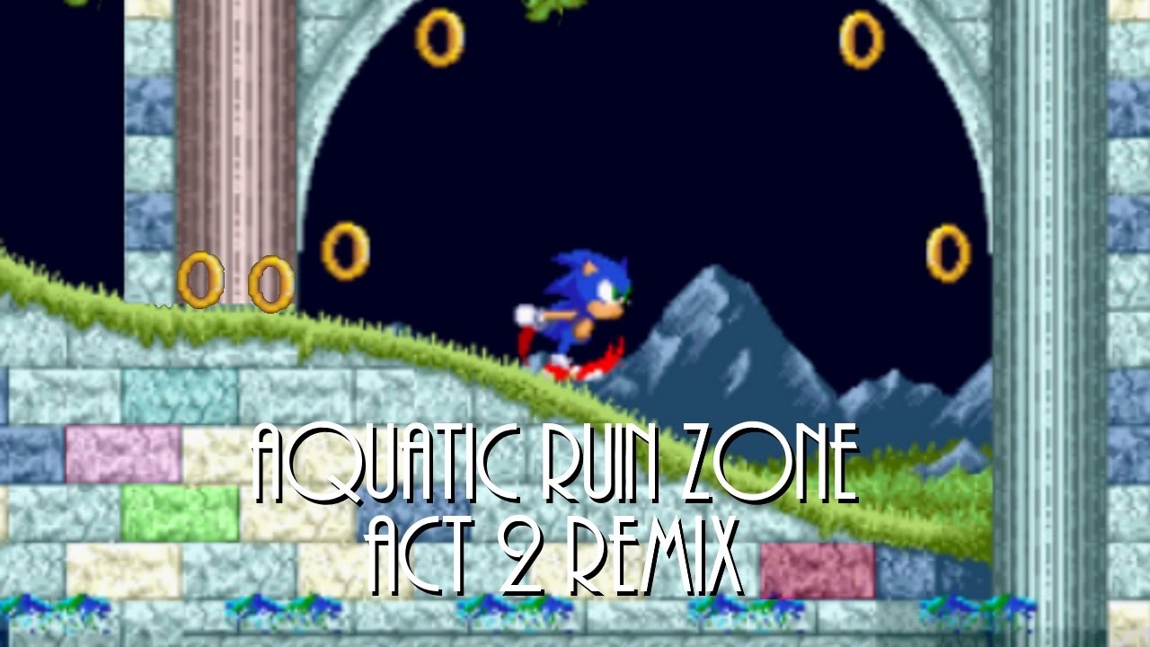 Aquatic Ruin Zone Act 2 Remix Sonic The Hedgehog 2 YouTube