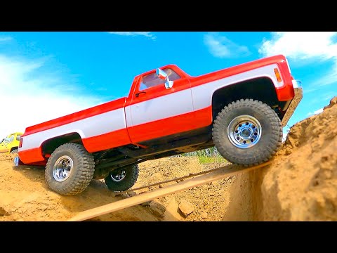 Building the Bridge Over the Canyon on OFF ROAD  RC CARS 4x4  Wilimovich
