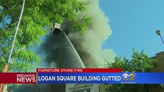 Extra-Alarm Fire Guts Logan Square Furniture Store
