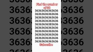 find the number of 38 and ese hi short ke liye abhi subscribe karo..,
