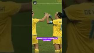 Spitting in football