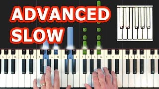 Mozart - Turkish March (Rondo Alla Turca) - Piano Tutorial Easy SLOW - How To Play (Synthesia) chords