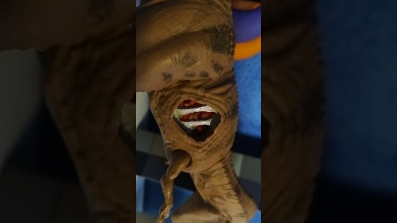 Restauración del young t-rex 🦖 de kenner 