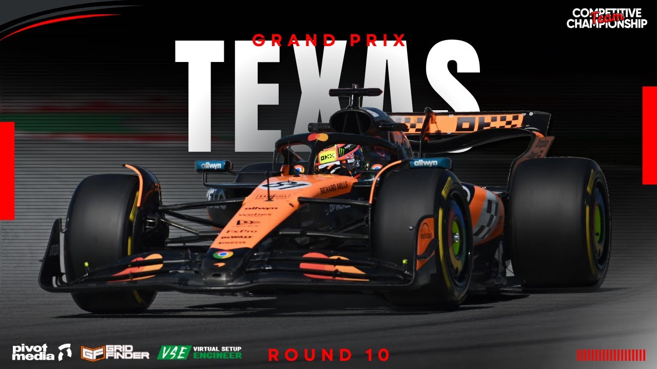 CTC | F1 25 | PC Championship | S5 | Round 10 | Texas 🇺🇸