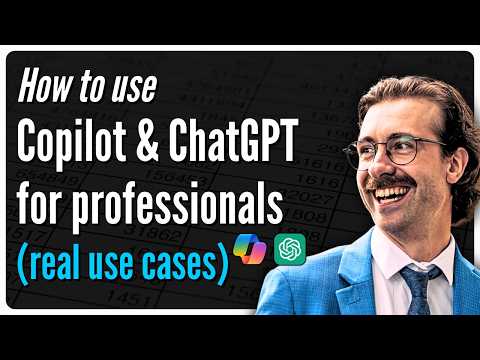 How Microsoft Copilot & ChatGPT SAVE you HOURS at work