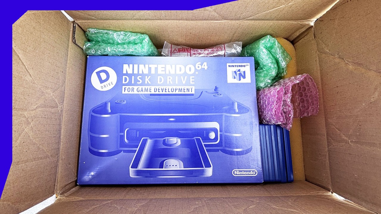 Unboxing & Testing a Complete Nintendo 64DD Development Kit   [#55]