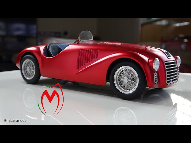 マテルエリート1/18 Ferrari 125 S 1948ナンバー56 Full Review Ferrari 125S made by Hotwheels in 1/18 scale model