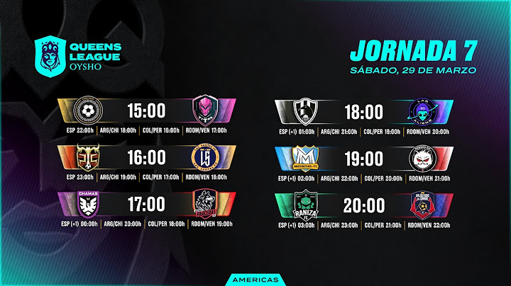 👑 Queens League OYSHO Americas - JORNADA 7  ⚽ #QUEENSLEAGUE7