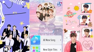 " BOY WITH LUV " Kpop music game 2021 - Magic BTS Tiles world Gameplay android & IOS walkthrought screenshot 2