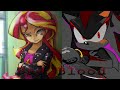 Sunset shimmer and shadow  bad blood