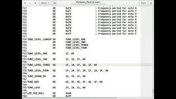 PIC Game Programming PART 10: USER SETTINGS