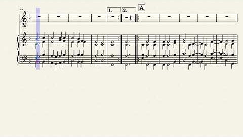 Draft still to split prima volta brackets 1&2 at end, musescore couldn’t playback this end