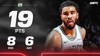 JT IN THAT MODE 😤 Jayson Tatum drops 19 PTS, 8 REB & 6 AST in win over Hornets ☘️ | NBA on ESPN