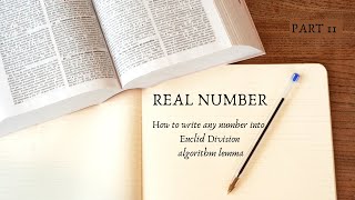 How to write any number into Euclid Division algorithm lemma Part 2