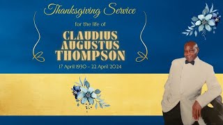 NTCG Herne Hill | Homegoing Service for Claudius Thompson MAY 2024