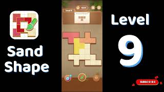 Sand Shape Level 9 Gameplay Walkthrough | Go Answer