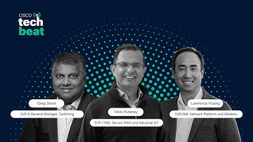 Talking AI-Era Network Architecture with Lawrence Huang, Greg Dorai & Vikas Butaney