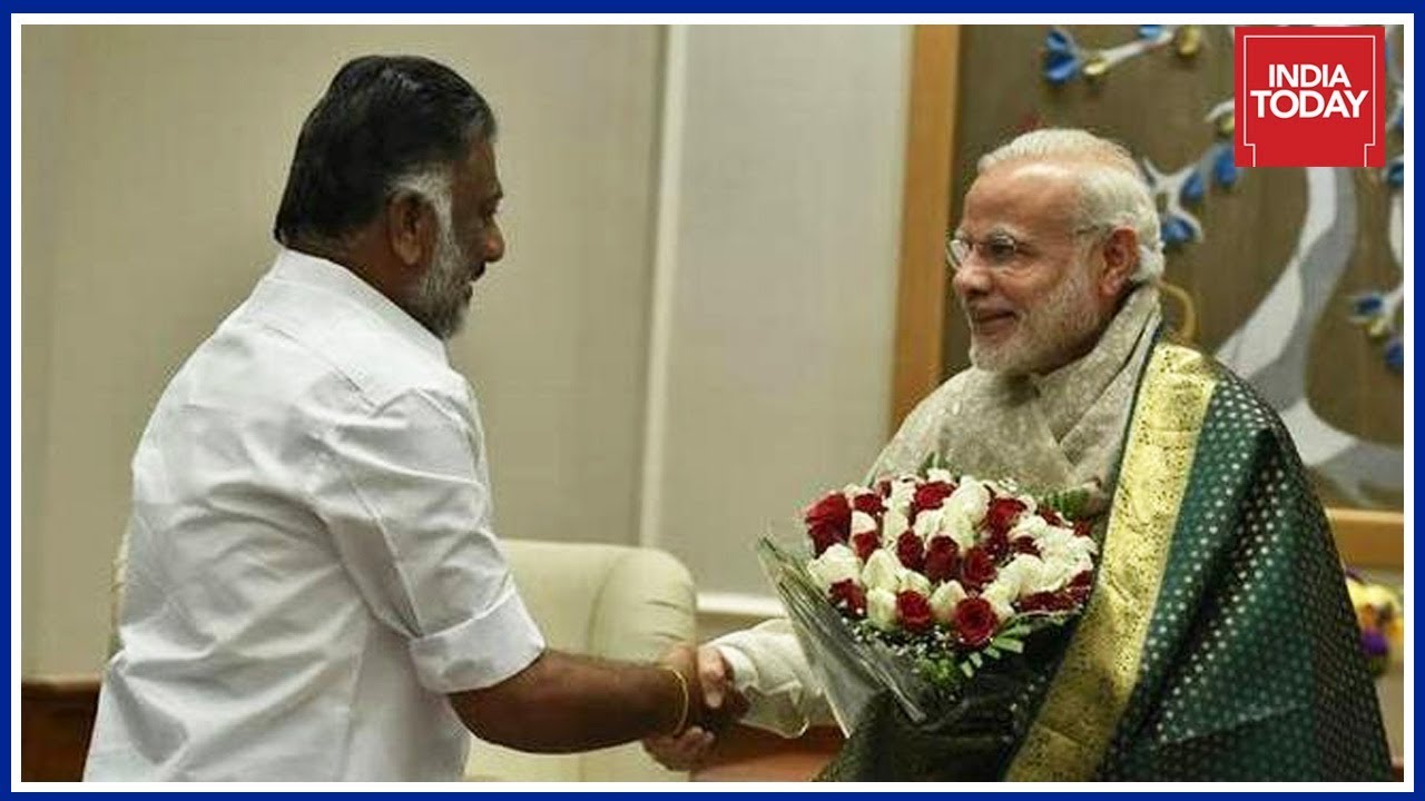 OPS Meets PM To Discuss Tamil Nadu Political Crisis
