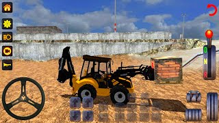 Excavator Backhoe Simulator Truck 2020 - Permainan Excavator Android Gameplay screenshot 2