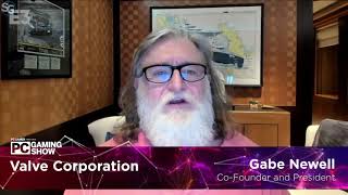 Gabe Newell talks about Steam Next Fest | PC Gaming Show E3 2021