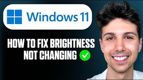 Hoe u het probleem met de helderheid kunt oplossen dat niet verandert of werkt in Windows 11 - Vo...