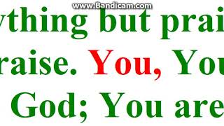 Gateway Worship  You You Are God karaoke