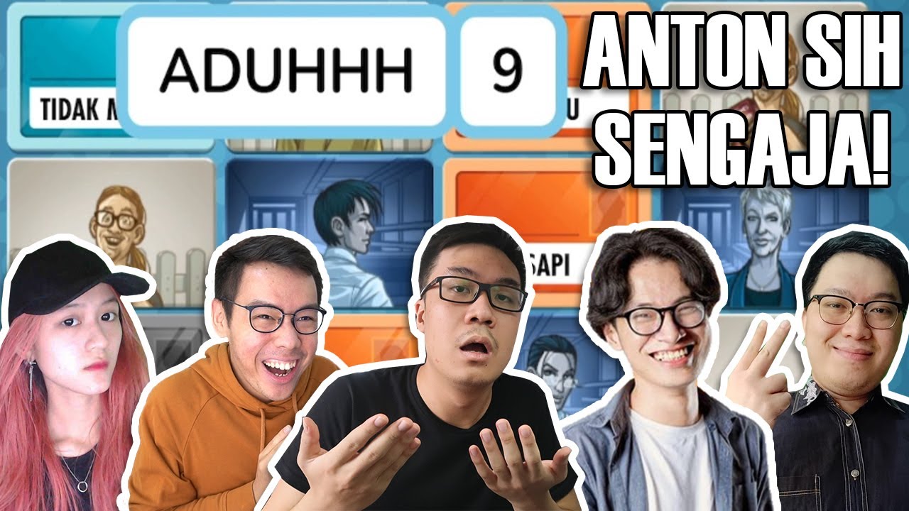 ANTON SENGAJA BANGET LAMAINNYA Codenames Indonesia YouTube