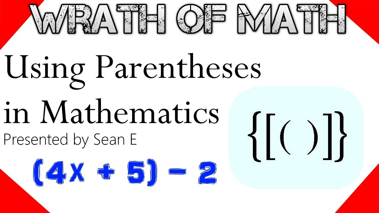 Using Parentheses in Math 