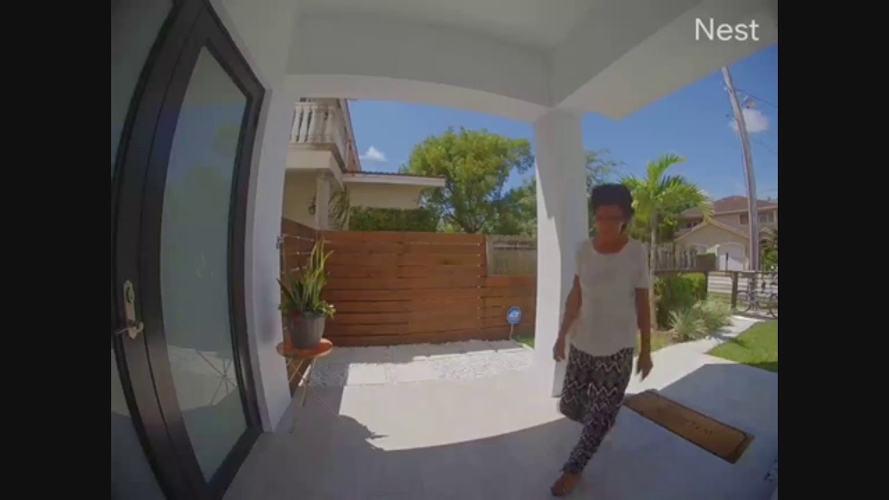 Woman caught on camera stealing package from Coconut Grove home - YouTube