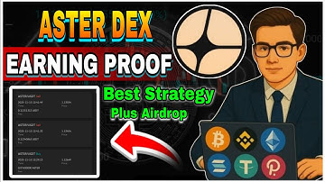 How I Earn Daily on Aster DEX | Full Strategy + Airdrop Bonus 💰