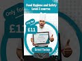 Food Hygiene and Safety Level 3 Course #foodhygiene #foodsafety #trainingexpressuk
