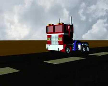 3D Optimus Prime Demo Reel *lighting test and preview*