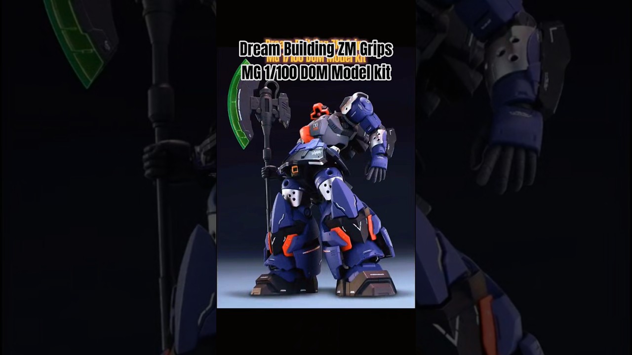 Dream Building ZM Grips MG 1/100 DOM Model kit #plamo #gundam