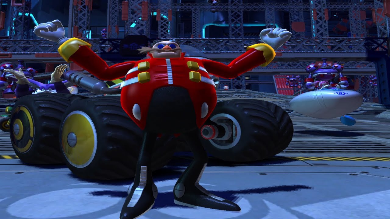 Dr EGGMAN Dark Arsenal gameplay. (Request) 9 Laps on Expert. Sonic & SEGA All Stars Racing. PC 2020!