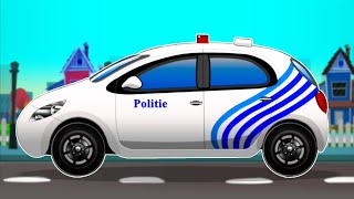 Police Car | Learn Vehicles | Car Videos for Kids