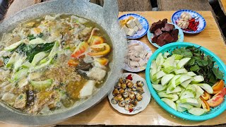 Đi 40km bắt Cua Đồng đầu mua mưa. LẨU CUA ĐỒNG 2 anh em lai rai - Lang Thang Sông Nước 71