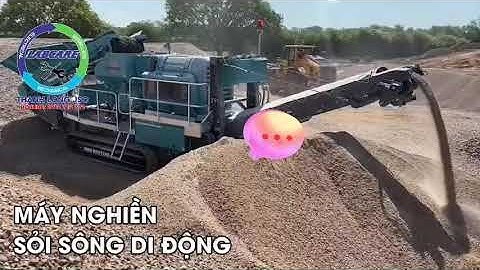 Máy nghiền sỏi di động | Máy nghiền đá Thanh Long