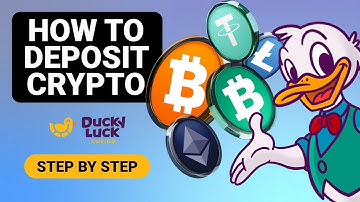 How to Deposit Crypto Tutorial for DuckyLuck Casino
