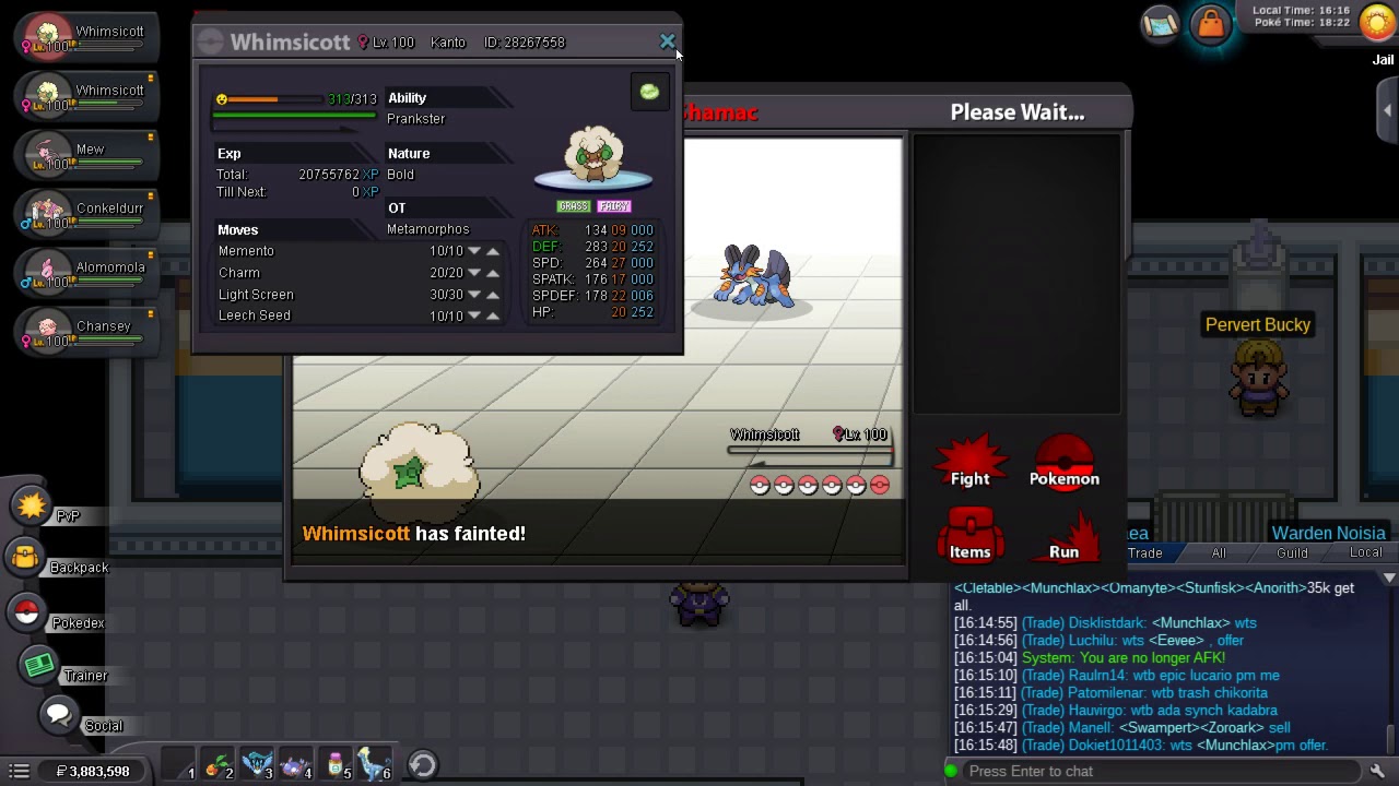 Pokemon Revolution Online Baton Pass ile Boss Kesme Yöntemi (Eski
