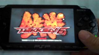 Demonstrating ISO Backup Play On PSP For Sale screenshot 5