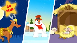 Top 10 Christmas Songs for Children 🎅🎶 | 30 min ⏰| Christmas Songs from Minidisco
