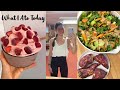 WHAT I ATE TODAY // High Carb (whole foods) 🌱🍓🍌🍠