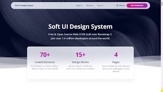Shoft Ui Kit ( Bootstrap 5  UI Kit) By Creative Tim screenshot 2