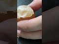 Raw egg peeling 🥚