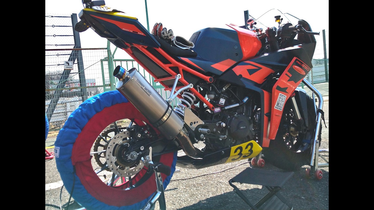 [KTM RC390] 2026/2/28 筑波2000 C1 久々の7秒台(超ギリギリですが何か？)