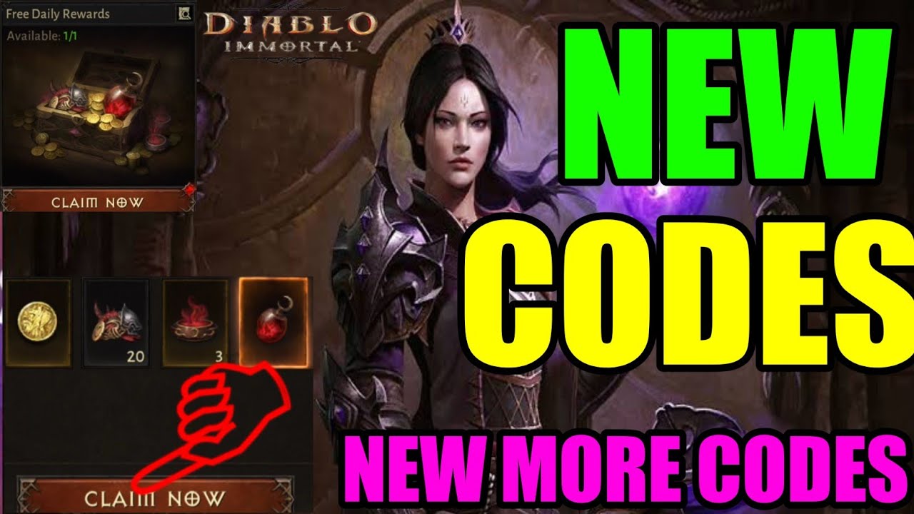 2023 How to redeem codes in Diablo Immortal information no 