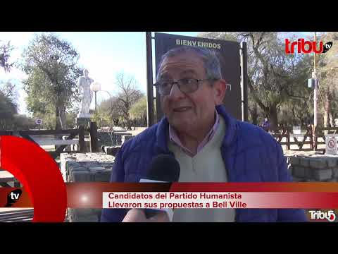 JESÚS CONTRERAS: LOS CANDIDATOS DEL PARTIDO HUMANISTA LLEVARON SUS PROPUESTAS A BELL VILLE.