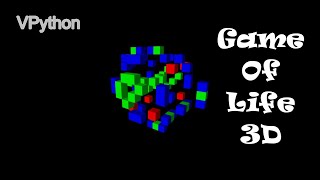 Celebrity VPython Game Of Life 3D Wealth